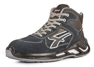 U-Power - Chaussures de sécurité hautes avec renfort anti-shock BLASTER - Usage général - ESD S1P SRC 35 Bleu Foncé