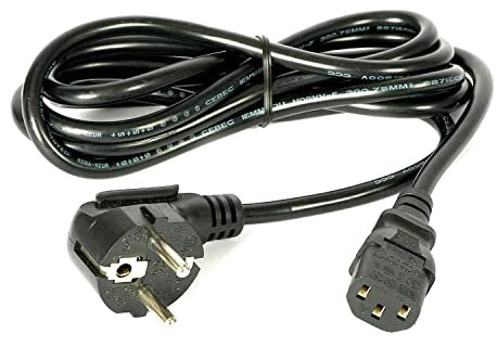Cable de Corriente Ordenador y Monitor Fuente de Alimentacion PC Gaming 6471