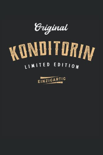 Konditorin Notizbuch (liniert) Limited Edition Konditorei