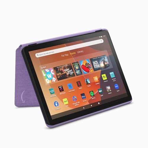 Schutzhülle für das Amazon Fire HD 10-Tablet (nur für Tablets der 13. Generation – 2023 geeignet), Fliederfarben