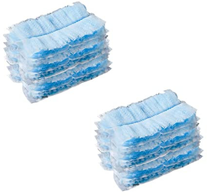 Fluffy Duster Refills Flash Dust Magnet Dispos Duster Heads Microfiber Hand Fluffy Duster Refills for Blinds PC Keyboard Office Desk Dresser Car Dashboard (10 replacement head)