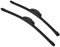 Qualité FEO Balai d'essuie-glace de voiture compatible avec Peugeot 406 Coupé 26+20 1995-2004 Lames d'essuie-glace automatiques for pare-brise et pare-brise Ajustement parfait pour les pare-brise (