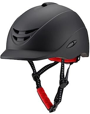 predolo Hochwertiger Reithelm für Erwachsene, Reiterhelm Verstellbar und Tragbar Profi-Reitsportmütze - Perfekt für den Outdoor-Sport