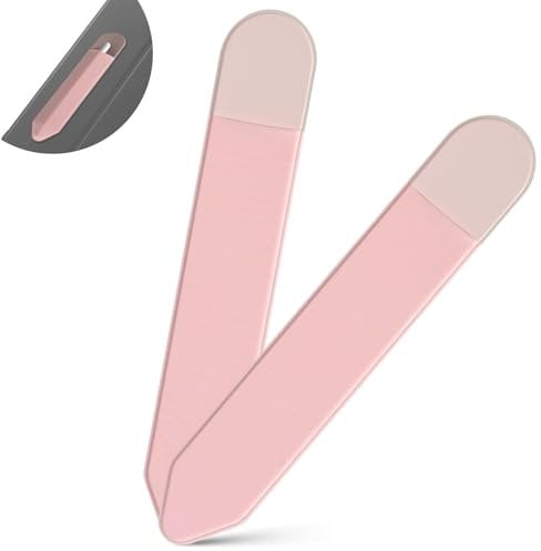 flintronic 2Pcs Pencil Sleeve Holder, Pencil Case Sticker Compatible with the Apple Pencil 2nd & 1st Generation, Removable Self-Adhesive iPencil Holder, Elastic Pencil Pouch for Stylus Pens, Pink