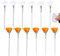 Pinceles para Mascarilla [12 Piezas], Pinceles en Forma de Abanico, Brocha para Mascarilla Facial, Cepillo Aplicador de Ácido