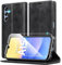 Cover per Samsung Galaxy A15 4G/5G, Custodia Flip in Pelle per Samsung Galaxy Galaxy A15 4G/5G, Caso in PU Pelle Premium Portafoglio Custodia Chiusura Magnetica, Kickstand, Slot per Schede, Nero