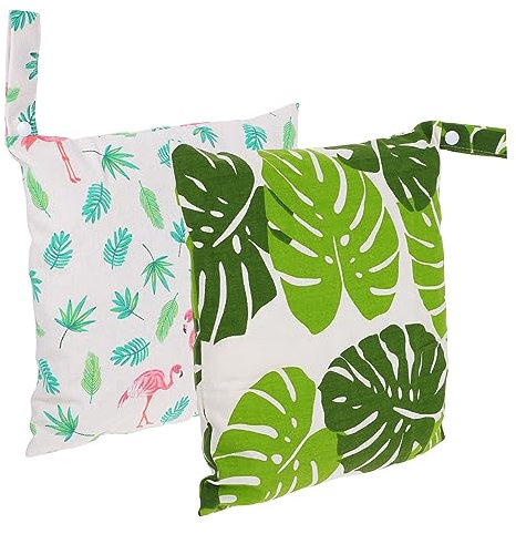 BESTonZON 6 STK Wickeltasche hängende nasse Trockentasche Reise-Handgepäcktasche Kinderwagen Tasche babytasche wäscheklammerbeutel Pool-Nassbeutel Stoffwindel-Nassbeutel Yoga Wäschesack