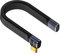 Maxhood Short USB C Extension Cable 240W, USB4 with 40Gbps, Supports 8K Video, USB C Extension Cable Right Angle Flat Type C Extender Compatible for Thunderbolt 4/Laptop/iPhone, 13cm