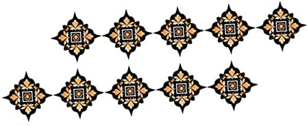 OSALADI 2 Sätze Fliesen Aufkleber Dekoration Badezimmer Boden Aufkleber Boden Aufkleber Ornament