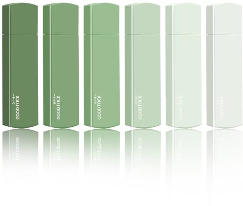 GEEHUA 6 teiliges Korrekturroller, 36 m Korrekturmaus Mini White Out Korrekturband, ästhetisches Schnelltrocknend Sofortige Korrekturband für Schüler, Schreiben, Schule, Zuhause, Bürobedarf(Grün)