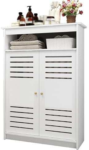 SXSYTR Cache Radiateur Ajustable, Cache Radiateur À Motif Grillagé, MDF Blanc, Étagère Supérieure en Bois, MDF Naturel, Profondeur Décoration Intérieur(72 * 90 * 25cm/28.3 * 35.4 * 10in)