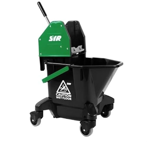 SYR TC20-R Kentucky Mop Bucket and Wringer 13L Green