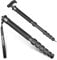 Manbily C-666L Camera Monopod 69-Inch 32mm Tube Carbon Fiber Walking Stick Monopods for Cameras 6 Sections Portable Compact Travel with Handle, Phone clip Max. 33lbs for DSLR Video Camcorder Stand