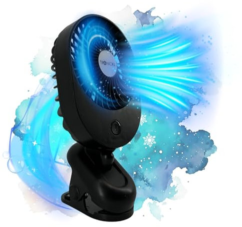 TronicXL Ventilateur USB Portable Silencieux avec Pince à Clip