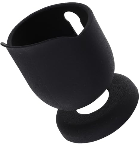 Silikon Kamerahülle für Nest Outdoor, Wetterfest Schwarz | Regenschutz und Sonnenschutz, Schutzgehäuse für Kameras im Außenbereich, Verbesserte Bildschärfe