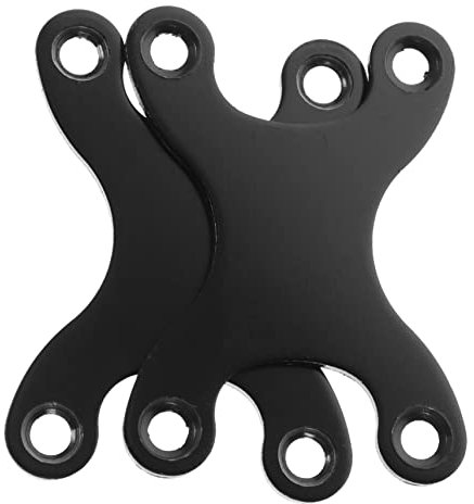 Kisangel 2 Stück - Waschbecken-Skateboard-Dichtung Zur Reparatur Der Befestigungsdichtung Aluminium-unterstützung Tragbare Dichtung Skateboard-Hardware