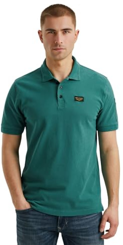 PME Legend Herren Poloshirt TRACKWAY - Regular Fit S M L XL XXL 3XL 4XL 5XL, Größe:M, Farbe:6072 Piquant Green