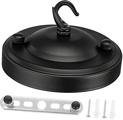 NUOBESTY Deckenbaldachin Aus Robustem Zinklegierung Und Eisen Einfache Montage Hoher Härtegrad Split Typ Pendelleuchten Abdeckung Für Vielfältige Wohnstile Langlebig Und Formbeständig