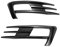 CNMNDE Coppia di griglie fendinebbia for paraurti anteriore auto adatte for VW/Golf 7 MK7 GTI 2014-2017. Griglia inferiore fendinebbia. Pannello di copertura della griglia del faro fendinebbia anterio