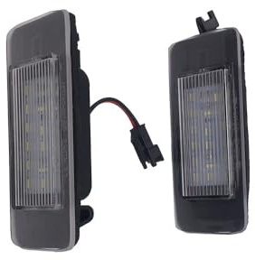 2PCS Number License Plate Light Module For Opel Vauxhall Astra J Sports Tourer Estate Zafira C 09-15 Extra