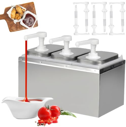 Dispensador de salsas dispensador de salsa, bomba dispensadora de salsa