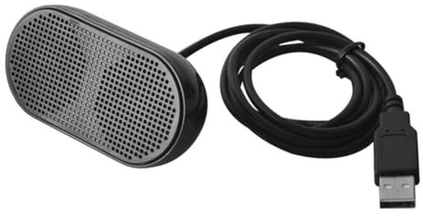 Pinafresa Computer USB Multimedia Speaker Portable Mini Speaker for Notebook Laptop PC Home Wired Connection