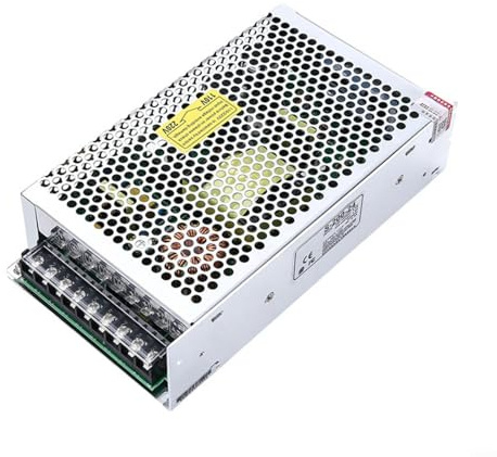 EXTRWORY Fuente de alimentación conmutada de 250 W, 24 V, 10 A, convertidor de CA y CC, caja de metal regulada para control PWM con protección contra sobrecarga para automatización industrial