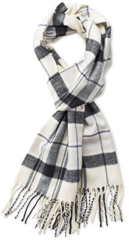VERONZ Winterschal, sehr weich, klassisch, Cashmere-Haptik, 60 Tage - Weiß -