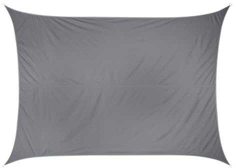 Hespéride - Voile d ombrage anori anis, Polyester, Aluminium, Dimensions l. 300 x l. 400 cm