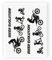 4R Quattroerre.it 6340 Adesivo Evolution Biker Cross