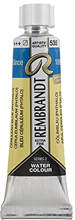 Rembrandt Watercolour Tube 10 ml Cerulean blue (phthalo) 535 (05015350)