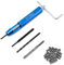 QWORK Gewindereparatur Einbausatz , Thread Repair Kits , M3 x 2D Edelstahl Coiled Wire Helical Gewindeeinsätze 50 Stück