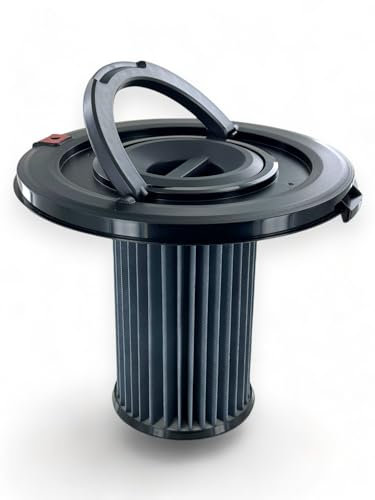 DL-pro Lamellenfilter Filterzylinder mit Griff für Bosch Relaxx'x Ultimate Zoo Pro Animal 12017969 12027830 Zylinderfilter Staubfilter Filter für Bodenstaubsauger Staubsauger