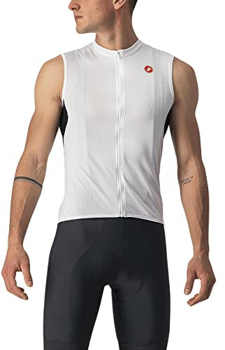 CASTELLI Men's ENTRATA VI SLESS Sweatshirt, Elfenbein, XL