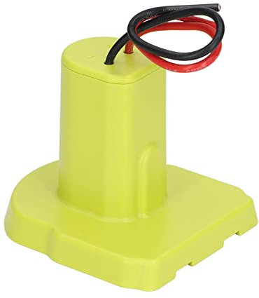 Batteriestromadapter, Elektrisches Zubehör Steckdose, Konverter Power Adapter Robuste Verbindung Einfache Installation Gegen Korrosion Akku Dock Power Connector für Ryobi 18V P107