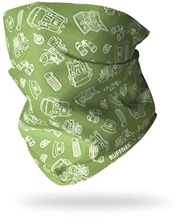 Ruffnek HIKING EQUIPMENT Design - Multifunctional Headwear Neck warmer Neck Gaiter Tube snood scarf - Walking, Hiking, Trail Running - Unisex One Size For men & women