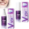 2 Pcs Purple Toothpaste, V34 Lila Zahnpasta, Purple Zahnpasta Weisse ZäHne, Teeth Whitening Kit, Zahnpaste New Oral Foam Zahnpasta, Zahnfleckenentfernung, Verbesserung Zahngesundheit (Lila)