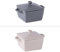 Table Passion - Mini cocotte carré 13 cm en grès (lot de 2)