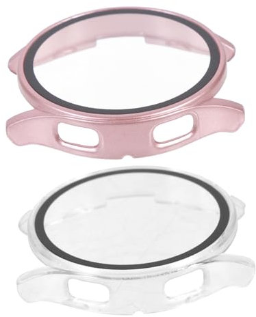Uonlytech 8stücke Robuste Uhrenabdeckung Transparentes Schutzgehäuse Für Watch Kratzfest Und Leicht Passend Für Smartwatch Einfache Installation Präzise Ausschnitte