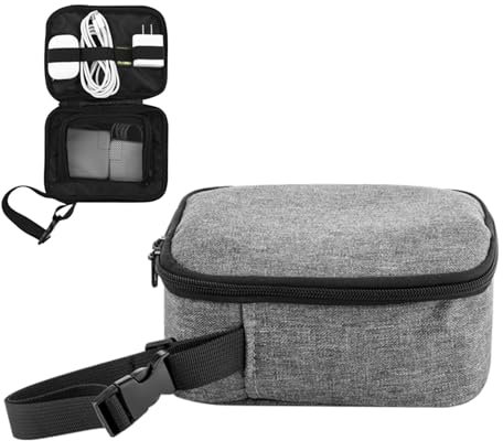 Electronics Organizer Pouch, Electronics Organizer Travel Case, Digital USB Gadget Organiser, Charger Headphone Storage Box, Portable Travel Cable Bag, Shockproof Tech Bags for Men and Women