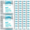 50Pcs Urine Solidifier and Deodorizer Absorbent Poo Gel Portable Toilet Powder with Water-Soluble Package Bag Emergency Toilet Waste Pee Gel for Camping Toilet, Pee Gel For Camping Toilet