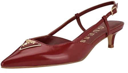 GUESS Damen Jesson Pumps, Dunkelrot 600, 38.5 EU