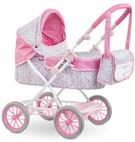 Corolle - Landau Floral, Accessoire, pour Poupons 36cm, 42cm et 52cm, dès 3 Ans, 9000141860
