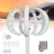 Generatore di turbina eolica, 12V 24V 48V 72V 110V 220V Kit turbina eolica a 5 pale, generatore di energia eolica da 10000 W con controller per terrazza, marina, camper, chalet, barca,220V