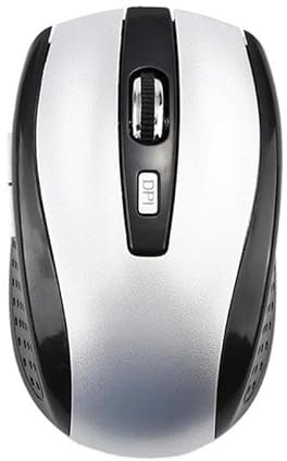 2.4G Wireless Mouse,1600 DPI Mobile Optical Cordless Mouse with USB Receiver,Cordless Wireless Optical Mouse Mice Laptop PC Computer Receiver,Portable Computer Mice for Laptop, PC, Desktop