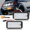 Erato LED Kennzeichenbeleuchtung CanBus fehlerfrei 6000K Weiß kompatibel mit Abarth 500 500C, 500 500C 2007-2016 Ersatz 51800482