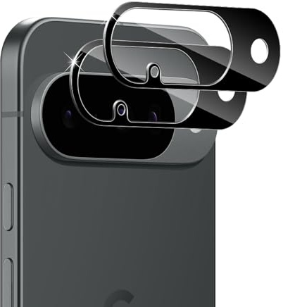 Vanrain Kameraschutz für Panzerglas für Google Pixel 10, 2 Stück 9H Härte Kamera Schutzglas Ultra-klar Kratzfest Kamera Linse Schutz für Pixel 10, Schwarz