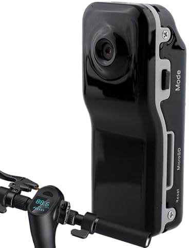 MD80 Mini-Action-Kamera, wasserdichter Video-Camcorder für Anfänger und Kinder, leichter Sport-Recorder mit 65°-Weitwinkelobjektiv, tragbare Outdoor-Videoausrüstung für Radfahren und Sport