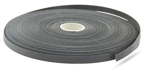 markiso® Texband Jalousien Reparaturband – Meterware in [Schwarz], Stärken [6x0,33 mm] – Raffstoreband Hochwertig & UV-beständig