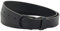 Vascavi ® Ledergürtel aus Rindleder, 3,5 cm breit und ca. 0,3 cm stark, echt Leder Gürtel, Made in Germany, kürzbar, für Damen und Herren #3,5-0022fr (95 cm Gesamtlänge 110 cm, Schwarz)